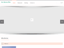 Tablet Screenshot of harrisonvilla.com